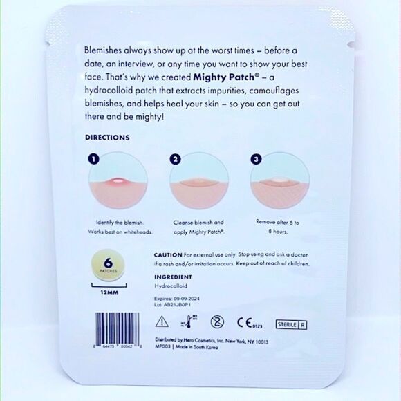 $7🌟 Hero Cosmetics Mighty Patch The Original - 6 patches - Picture 2 of 3